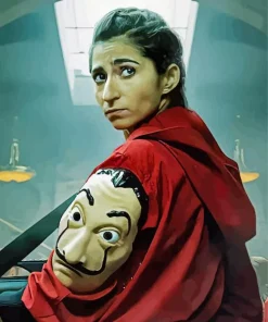 Nairobi La Casa De Papel Diamond Painting