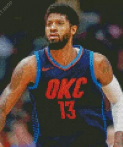 Paul George Diamond Painting