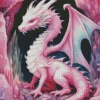 Pink Dragon Diamond Painting