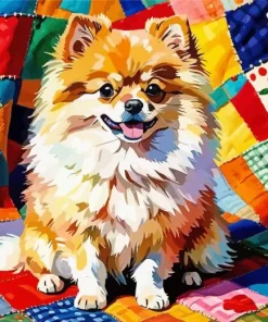 Pomeranian Pet Diamond Painting