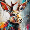 Splash Jackalope Diamond Painting