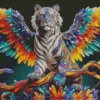 Tiger With Wings Diamond Painting