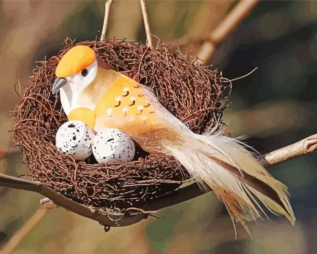 tree bird nest Diamond Paints Tree Bird Nest Diamond Painting