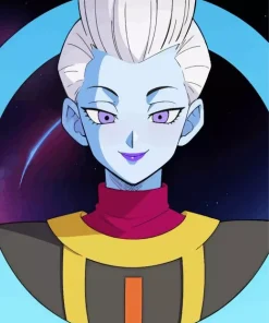 Whis Dragon Ball Diamond Painting