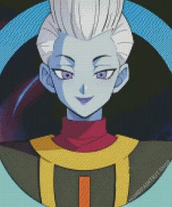 Whis Dragon Ball Diamond Painting