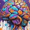 Human Brain Art Diamond Painting