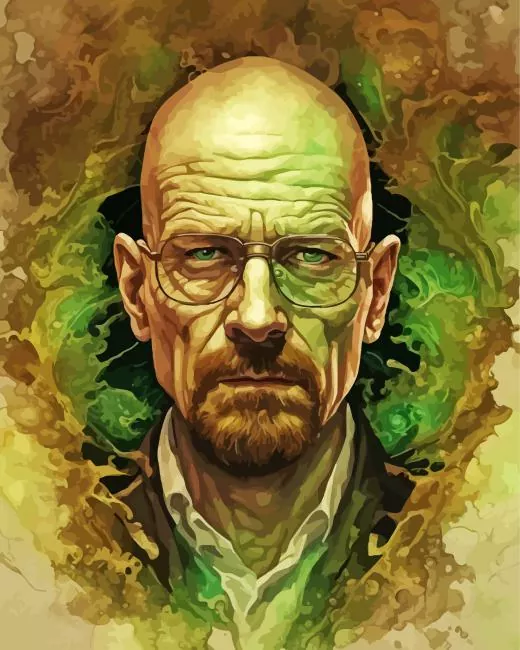 Walter White Breaking Bad Art Diamond With Numbers Walter White Breaking Bad Art Diamond Painting