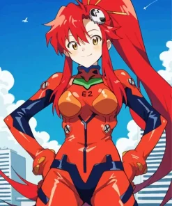 Yoko Littner Gurren Lagann Diamond Painting