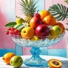 Bowl Of Fruit Diamond Painting