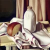 Bread And Milk Art Diamond Painting