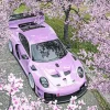 Bright Purple Car Diamond Painting