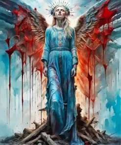 Broken Angel Diamond Painting