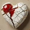Broken Heart Diamond Painting
