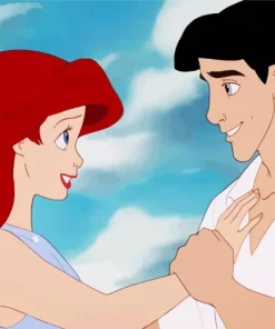 Eric And Ariel Art Diamond Painting