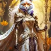 Female Fox Art Diamond Painting