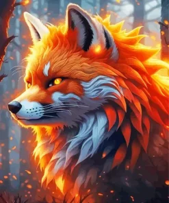 Firefox Art Diamond Painting