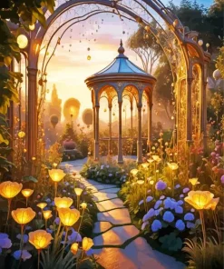 Floral Garden Art Diamond Painting
