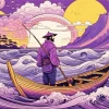 Japanese Fisherman Diamond Painting