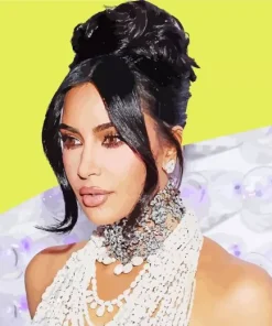 Kim Kardashian Diamond Painting