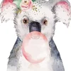 Koala Bubble Gum Diamond Painting