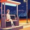 Korean Bus Stop Diamond Painting