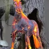 Lava Horse Diamond Painting