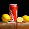 Lemon Coca Cola Diamond Painting