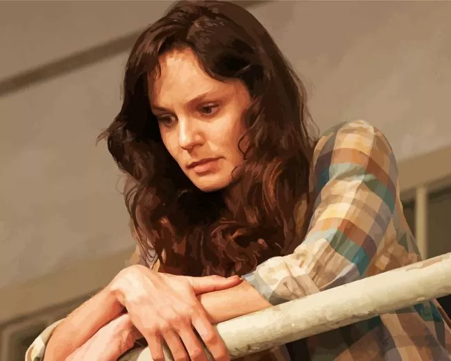 lori grimes walking dead Diamond With Numbers Lori Grimes Walking Dead Diamond Painting