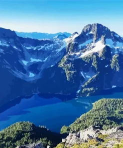 Lovely Water Lake Diamond Painting