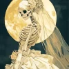 Skull Bride Diamond Painting