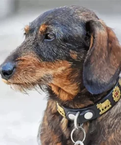 Wire Haired Dachshund Diamond Painting
