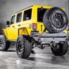 Yellow Jeep Wrangler Diamond Painting