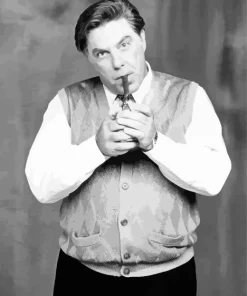 Black And White Bruce Mcgill Diamond Painting