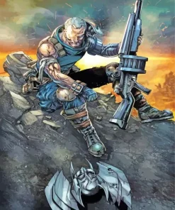 Cable X Men Diamond Painting