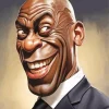 Caricature Frank Bruno Diamond Painting