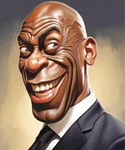 Caricature Frank Bruno Diamond Painting