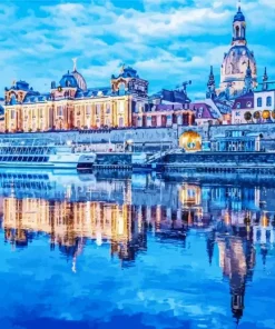 Germany Bruhl Terrace Diamond Painting