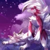 Lycanroc Pokemon Wolves Diamond Painting