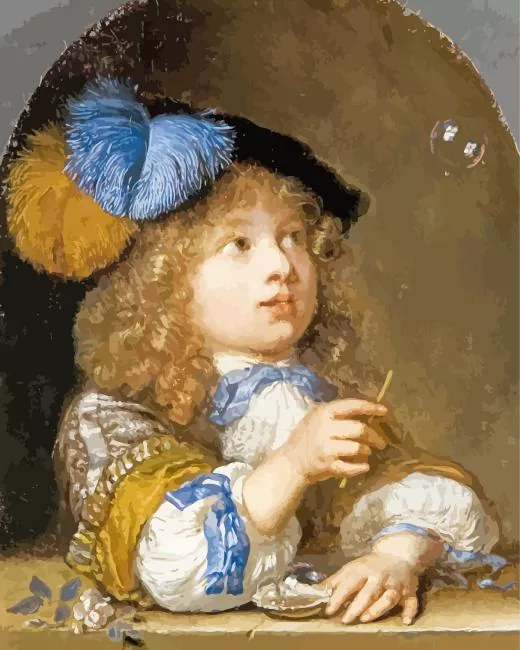 Victorian Girl Blowing Bubbles Diamond Paintings Victorian Girl Blowing Bubbles Diamond Painting