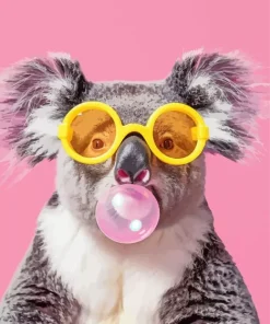 Baby Koala Bubble Gum Diamond Painting