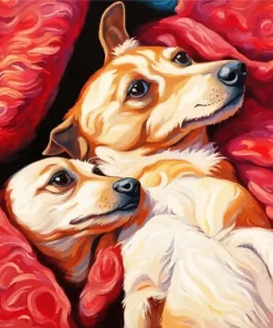 Brown Chiweenie Dogs Diamond Painting