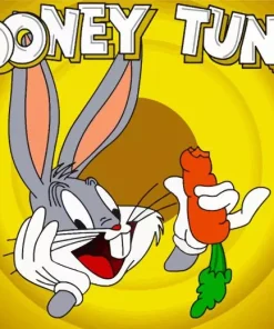 Bugs Bunny Face Diamond Painting