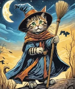 Fluffy Tabby Kitten Diamond Painting