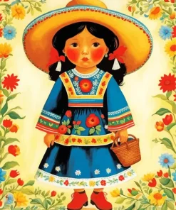 Folk Art Diamond Painting