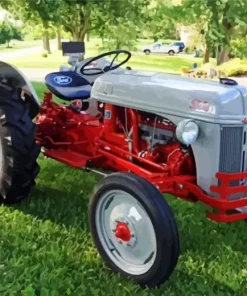 Ford 8n Gray Diamond Painting