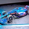 Formula 1 Blue Car Diamond Painting