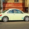 Green Bug Car Diamond Painting