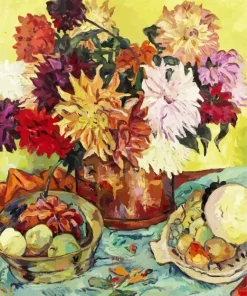 Irma Stern Flowers Vase Diamond Painting