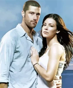 Jack And Kate Lost Diamond Painting