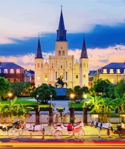 Jackson Square New Orleans Diamond Painting